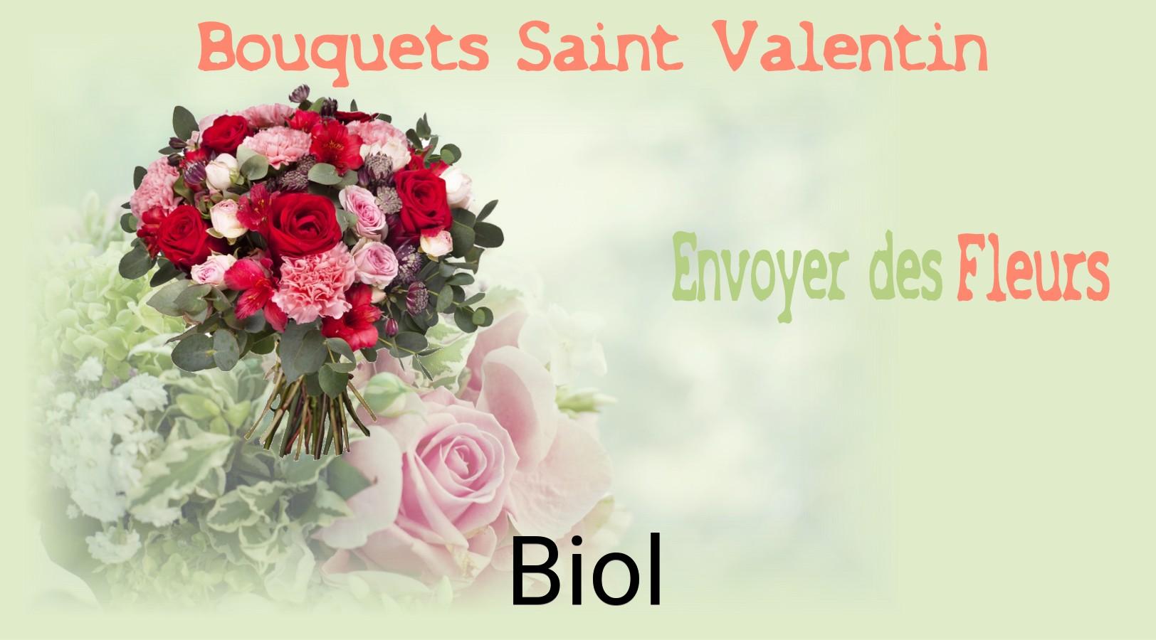 Roses de Saint-Valentin livrées à Biol